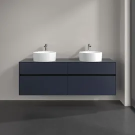 Villeroy & Boch Waschtischunterschrank 4 Auszüge 160 x 54,8 x 50 cm Marine Blue
