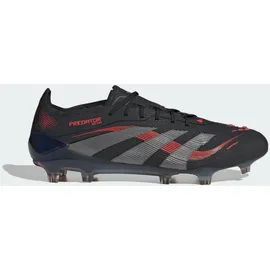 Adidas Predator Elite FG Fußballschuh - Core Black / Grey Four / Lucid Red - 45 1/3