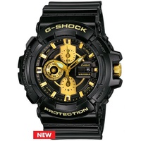 Casio G-Shock Uni-Armbanduhr Chronograph GAC-100-1AER