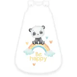 Herding 3385235235 - babybest® Babyschlafsack, Regenbogen Panda, Baumwolle, 70x45cm