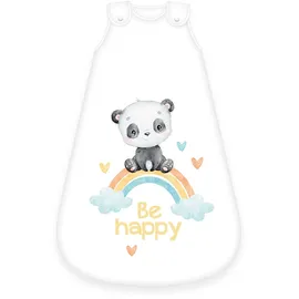 Herding 3385235235 - babybest® Babyschlafsack, Regenbogen Panda, Baumwolle, 70x45cm