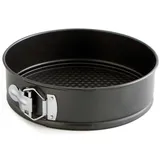 Quid Runde Form 22 cm DESMT QD Backform, Metall, Grau (Sweet Grey)