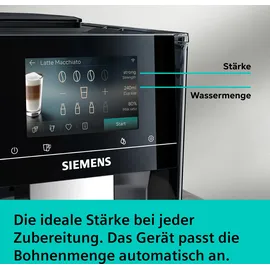 Siemens EQ700 TP725E01 Kaffeevollautomat grau