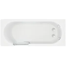 hak Handelsagentur Koch Badewanne mit Tür/Seniorenbadewanne 169,5x70cm Ausführung Links