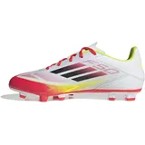 Adidas Unisex F50 Club Football Boots FG/MG Fußballschuhe, Cloud White/Core Black/Solar Yellow