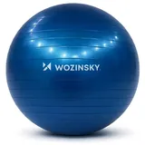 wozinsky Gymnastikball Blau 65 cm