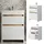 Vicco Detmold Waschtisch 60 x 40 cm