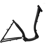 28" Zoll Alu Damen Fahrrad Rahmen City Tiefeinsteiger Easy Boarding schwarz matt Rh 46cm A Head 1 1/8