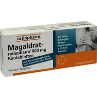 Ratiopharm Magaldrat-ratiopharm 800mg Tabletten