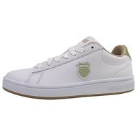 K-Swiss Court Shield W white/gold