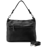Freds Bruder FredsBruder My Old Friend Schultertasche Leder 34 cm schwarz