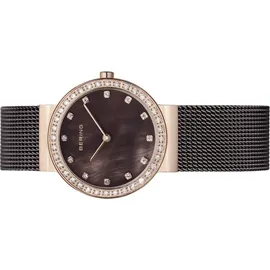 BERING 10729-262 Classic Damenuhr - Gold/Braun