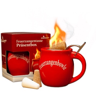 Feuerzangentasse 1er-Set, Rot - für Feuerzangenbowle