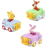 Vtech 3er-Set: Tut Tut Baby Flitzer - Disney Set 1 (Winnie Puuhs-, Tiggers- Cabrio, Ferkels Cabrio)