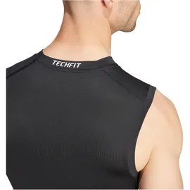adidas Techfit Compression Training Sleeveless T-shirt black XL Tall