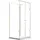 Buylando Emma U-Form Duschkabine 90 x 180 cm weiß