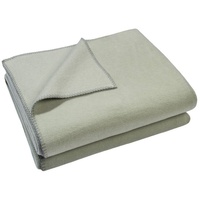 Plaid Soft-Fleece, zoeppritz, mit unverwechselbarem Cashmere Handfeel grün 160 cm x 200 cm