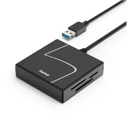 Hama USB-Kartenleser Schwarz