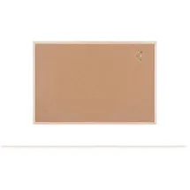 Bi-Office Korktafel MC070012010 beidseitig Holzrahmen 90x60cm