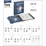 Lindner-1520-20-Euro-Münzalbum-Karat-Vordruckalbum Deutschland 2016-2023