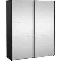 VCM Ebuy24, Kleiderschrank, Schiebetürenschrank Como (2-türig)