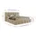 MKS Meble NIRA 120 x 200 cm H3 Beige