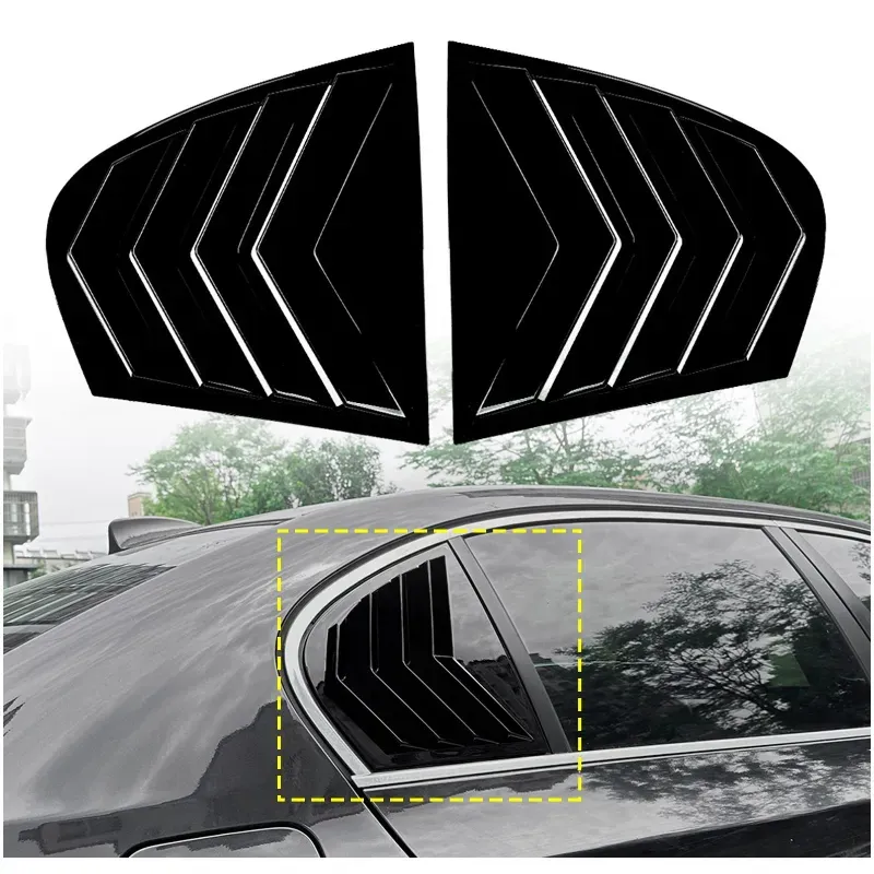 Sportliche Gitter für die hinteren Seitenscheiben für BMW 5 E60 E61 04-10 tunen.