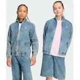 adidas Firebird Jacke Worn Blau Denim 152