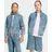 adidas Firebird Jacke Worn Blau Denim 152