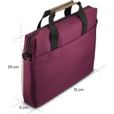 Hama Silvan", nachhaltig, von 34 - 36 cm (13,3"-14,1 Bordeaux Taschen Multimedia 222059