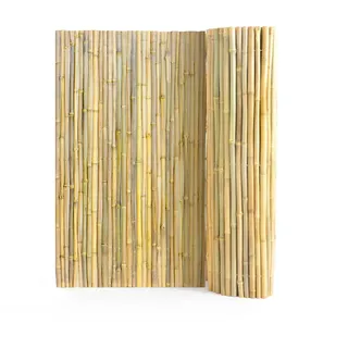 Vevor Sichtschutzelement 240 x 122 cm Natur Bambus