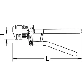 KS Tools Absetzzange 118.0055