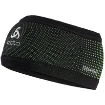 Odlo stirnband odlo velocity ceramiwarm schwarz gelb unisex