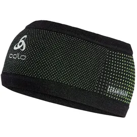 Odlo stirnband odlo velocity ceramiwarm schwarz gelb unisex