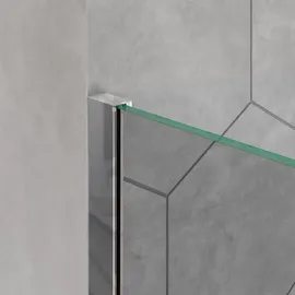 Bernstein Walk-In-Dusche EX101 120 x 200 cm 10 mm Klarglas