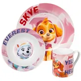 UNITED LABELS Paw Patrol 3tlg. Geschirr-Set in Rosa | Gr.: onesize