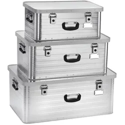 Enders Aluboxen-Set Toronto 47 + 80 + 130 l