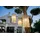NEW GARDEN Mykonos 1-flg. LED 40 cm rund/beige
