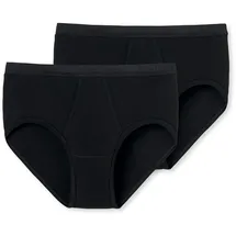 SCHIESSER Original Classics Slip schwarz 4XL 2er Pack