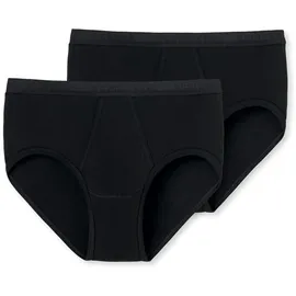 SCHIESSER Original Classics Slip schwarz 4XL 2er Pack