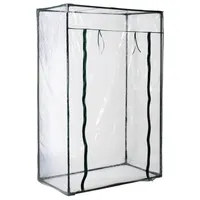 LINDER EXCLUSIV Tomatengewächshaus PVC Folie 1,00 x 0,50 x 1,50 m inkl. 4 Erdhaken