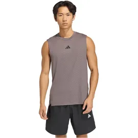 adidas D4T Power 3-Streifen Tanktop braun - M
