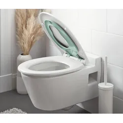 Tchibo - WC-Sitz »Family« mit Absenkautomatik - hellblau