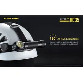 Nitecore HC35 LED Stirnlampe 2700 lm)