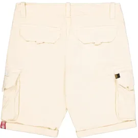 Alpha Industries Crew Short", Für Cargos, Jet stream white, 34