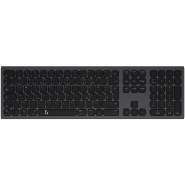 KeySonic KSK-8023BTRF, grau/schwarz, USB/Bluetooth, DE (60939)