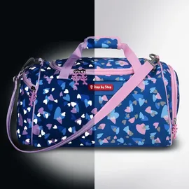 Step By Step Sporttasche Seashell Pearl blau-rosa 13 Liter