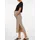 MAMA LICIOUS Umstandsrock "MLEVA YD JRS MAXI SKIRT NOOS", Damen, Gr. S (36), beige (french oak stripes:yd schwarz), Jersey, Obermaterial: 95% Baumwolle, 5% Elasthan, gestreift, knöchelfrei, Röcke, aus Baumwollmischung, mit elastischer Passform, knöchelfrei