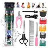Yarnow oneisall Hundeschermaschine Schermaschine Tierhaarschneidemaschine Hundetrimmer