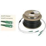 Televes Optisches TWIN-Erdkabel OSMD100SCAPC